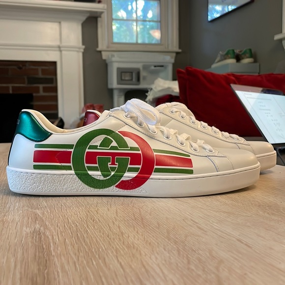 Gucci Other - Gucci Ace Interlocking G Men’s Sneakers - 8